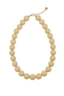 Bijoutheek Collier Grote Kralen 15mm Statement