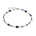 Coeur de Lion Geocube Necklace Iconic Nature necklace blue/white