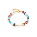 Coeur de Lion Geocube bracelet Precious Fusion Pearls white