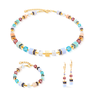 Coeur de Lion Geocube Armband Precious Fusion Pearls weiß