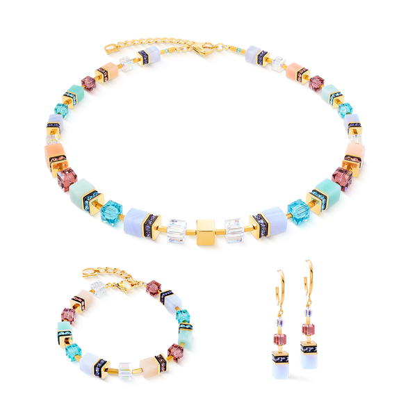 Coeur de Lion Geocube bracelet Precious Fusion Pearls white