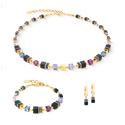 Coeur de Lion Geocube Necklace Iconic Nature necklace blue/white