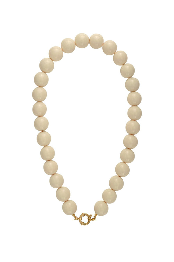 Bijoutheek Collier Statement Kralen 15mm