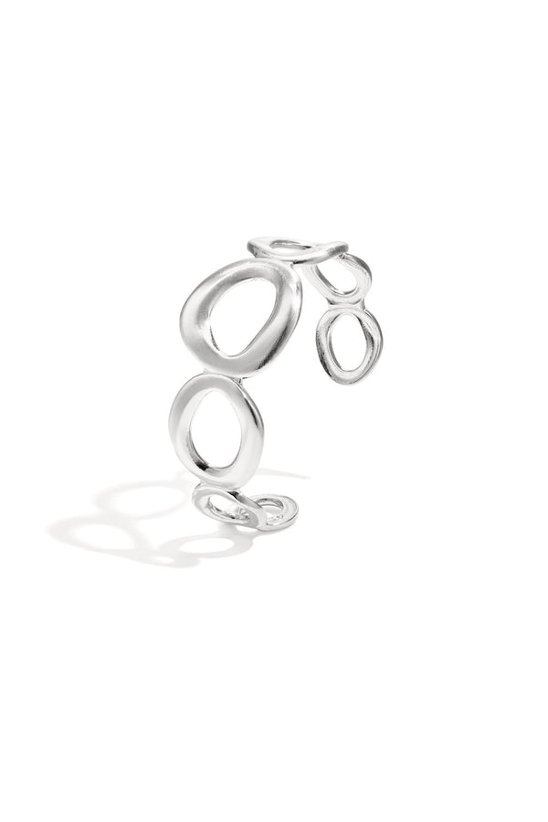 Bijoutheek Armband (Sieraad) Bangle Organische Cirkels Mat