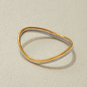 Bijoutheek Armband (Sieraad) Bangle Dubbel Bicolor