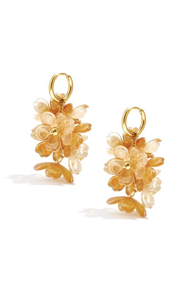 Bijoutheek Oorhangers Zomer Bloemen Tros