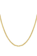 Bijoutheek Collier Ballen 6mm Glad