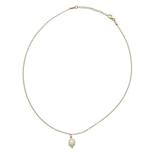 Camps & Camps Oval Pearl Necklace 3S045_PE