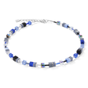 Coeur de Lion Geocube Necklace Iconic Nature necklace blue/white
