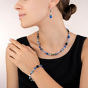 Coeur de Lion Geocube Necklace Iconic Nature necklace blue/white