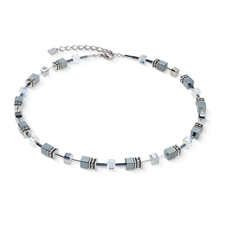 Coeur de Lion Geocube Necklace Iconic Nature necklace blue/white