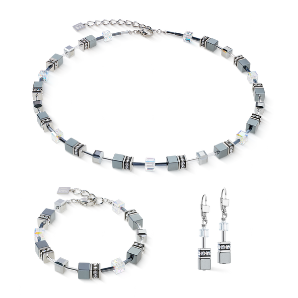 Coeur de Lion Geocube bracelet Precious Fusion Pearls white