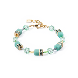 Coeur de Lion Geocube Armband Precious Fusion Pearls weiß
