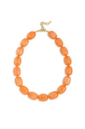 Bijoutheek Collier Kralen Grof Ovaal