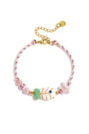 Bijoutheek Armband (Sieraad) Summer Vibe Touw Kralen Vis