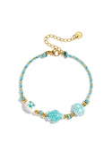 Bijoutheek Armband (Sieraad) Summer Vibe Touw Kralen Schildpad