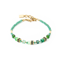 Coeur de Lion Geocube Armband Precious Fusion Pearls weiß