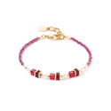 Coeur de Lion Sparkling Princess bracelet gold-red