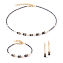 Coeur de Lion Sparkling Princess bracelet gold-black