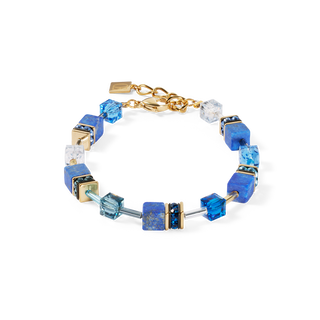 Coeur de Lion Geocube Armband Precious Fusion Pearls weiß