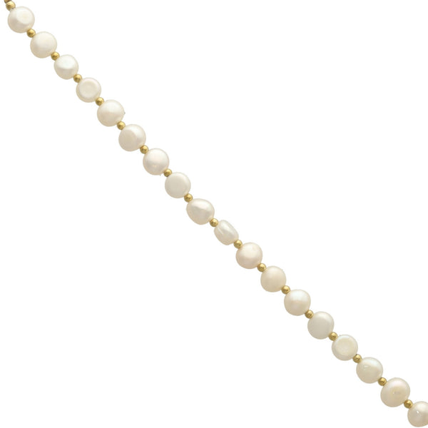 Camps & Camps armband Pearl White 4S057_PE