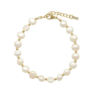 Camps & Camps armband Pearl White 4S057_PE