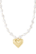 Bijoutheek Collier Pearl Love Hart