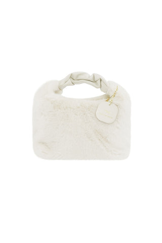 Kopen off-white Bijoutheek Tas Fluffy Fake Fur