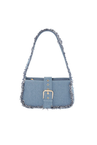 Bijoutheek Tas Denim Franjes