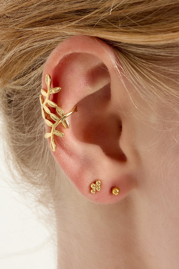 Bijoutheek Earcuff Organisch Plant