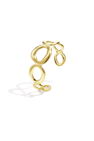 Bijoutheek Armband (Sieraad) Bangle Organische Cirkels Mat