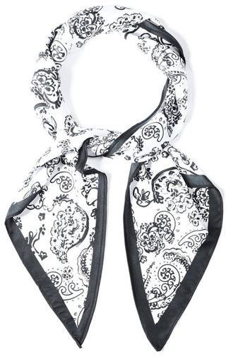Bijoutheek Sjaal (Fashion) Driehoek Zijdezacht Paisley