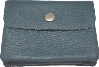 Koop blauwgrijs Bijoutheek Italian leather ladies wallet