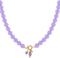 Bijoutheek Collier Kralen 12mm Statement
