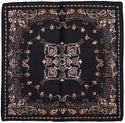 Bijoutheek Sjaal (Fashion) Vierkant Zijdezacht Paisley Rand