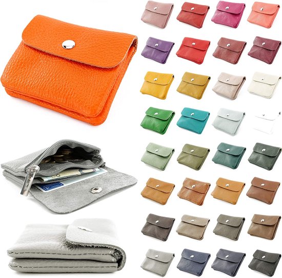 Bijoutheek Portemonnee Leer Italiaans