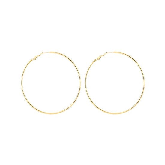 Bijoutheek Oorringen Hoop 2mm Dik 7cm