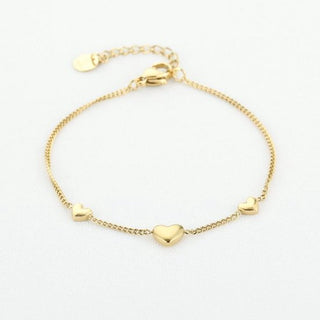 Bijoutheek Armband (Sieraad) Kleine Hartjes