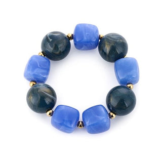 Bijoutheek Armband (Sieraad) Kralen Grof Elastisch