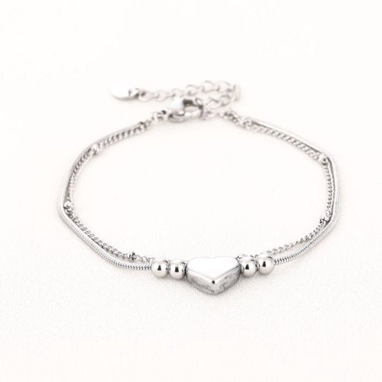 Bijoutheek Armband (Sieraad) Hartje Balls