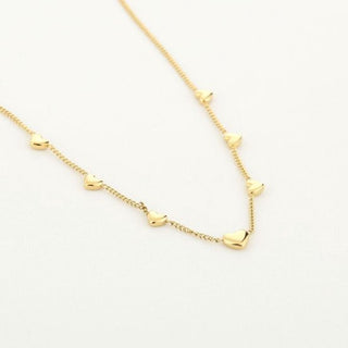 Bijoutheek Collier Kleine Hartjes
