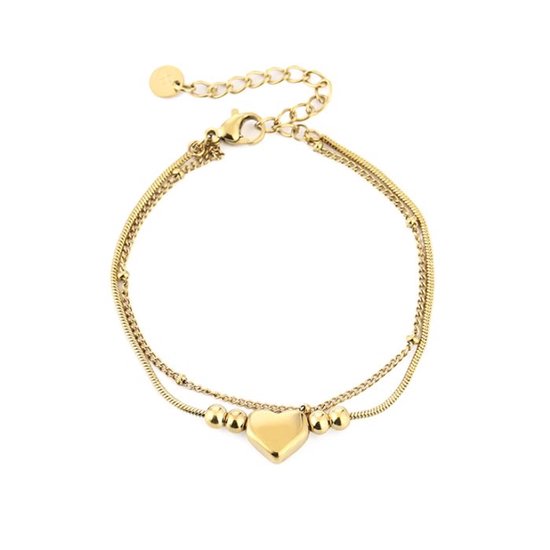 Bijoutheek Armband (Sieraad) Hartje Balls
