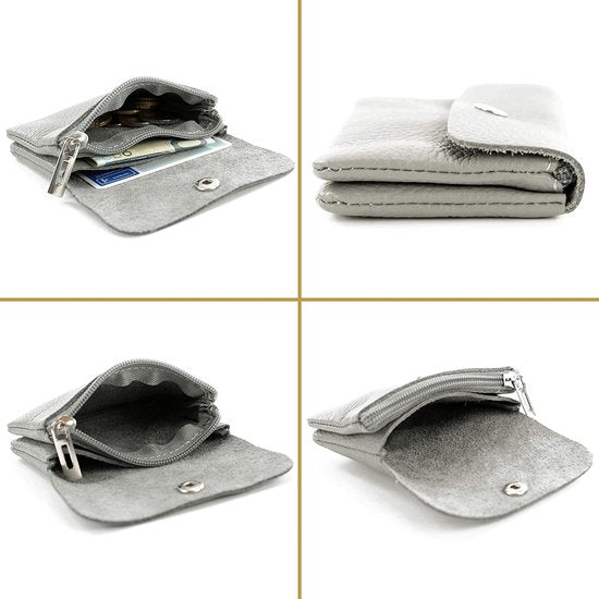 Bijoutheek Portemonnee Leer Italiaans