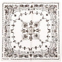 Bijoutheek Sjaal (Fashion) Vierkant Zijdezacht Paisley Rand