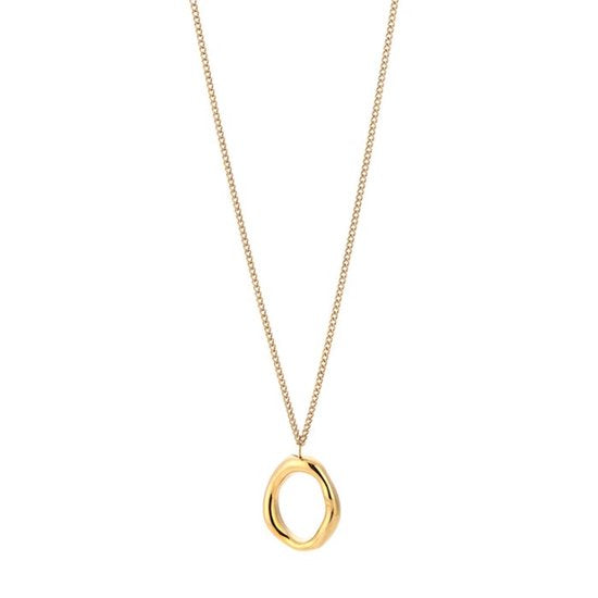 Bijoutheek Collier Open Cirkel Organisch
