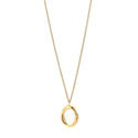 Bijoutheek Collier Open Cirkel Organisch