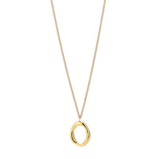 Bijoutheek Collier Open Cirkel Organisch