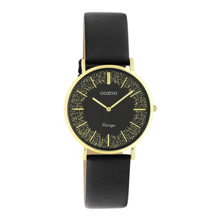 Oozoo Vintage Uhr-C9839 braun/schwarz (32mm)