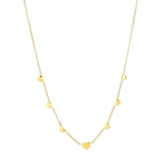 Bijoutheek Collier Kleine Hartjes