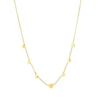 Bijoutheek Collier Kleine Hartjes